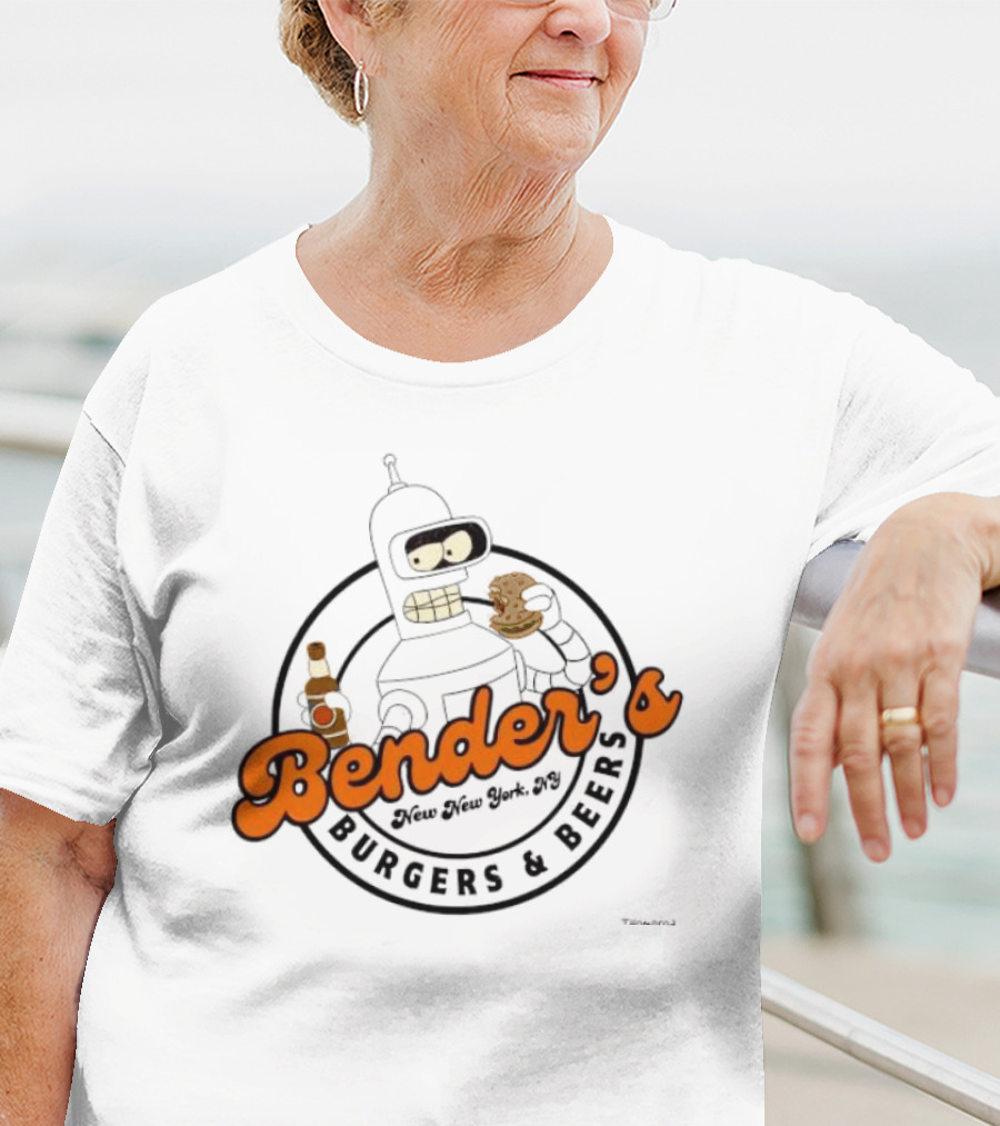 Bender’s Burgers And Beers New New York NY T-Shirt