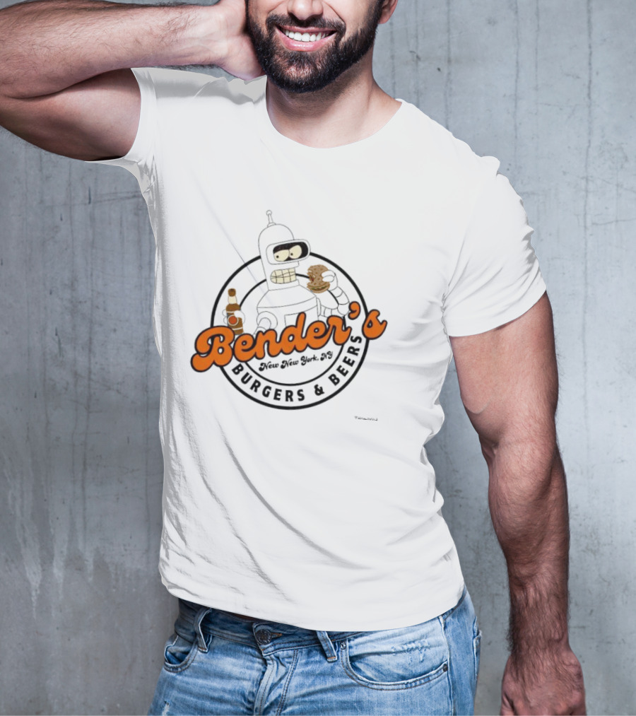 Bender’s Burgers And Beers New New York NY T-Shirt
