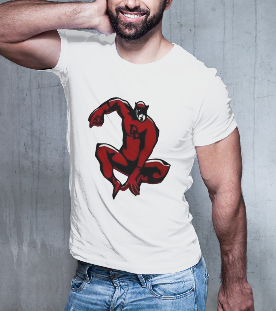 Charlie Cox Daredevil Red Suit Classic Marvel Hero T-Shirt