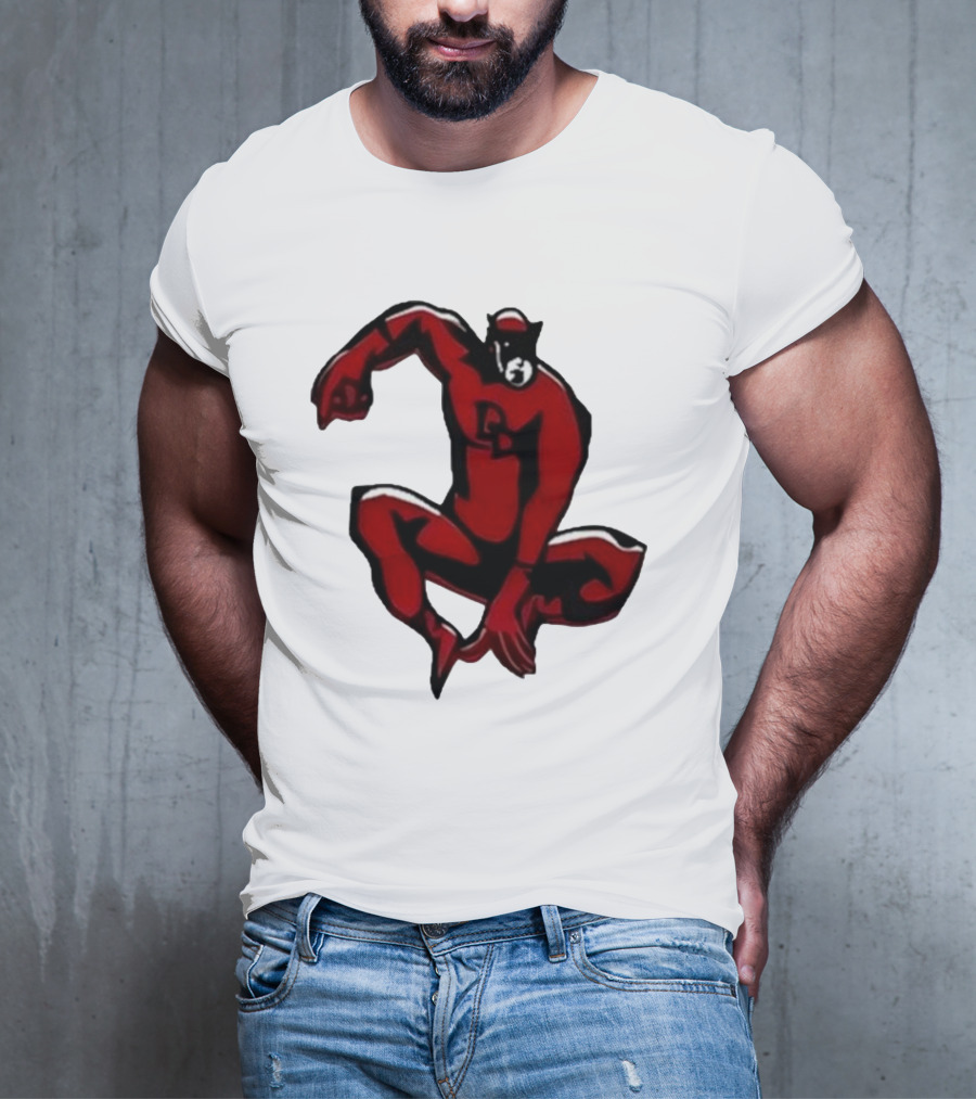 Charlie Cox Daredevil Red Suit Classic Marvel Hero T-Shirt