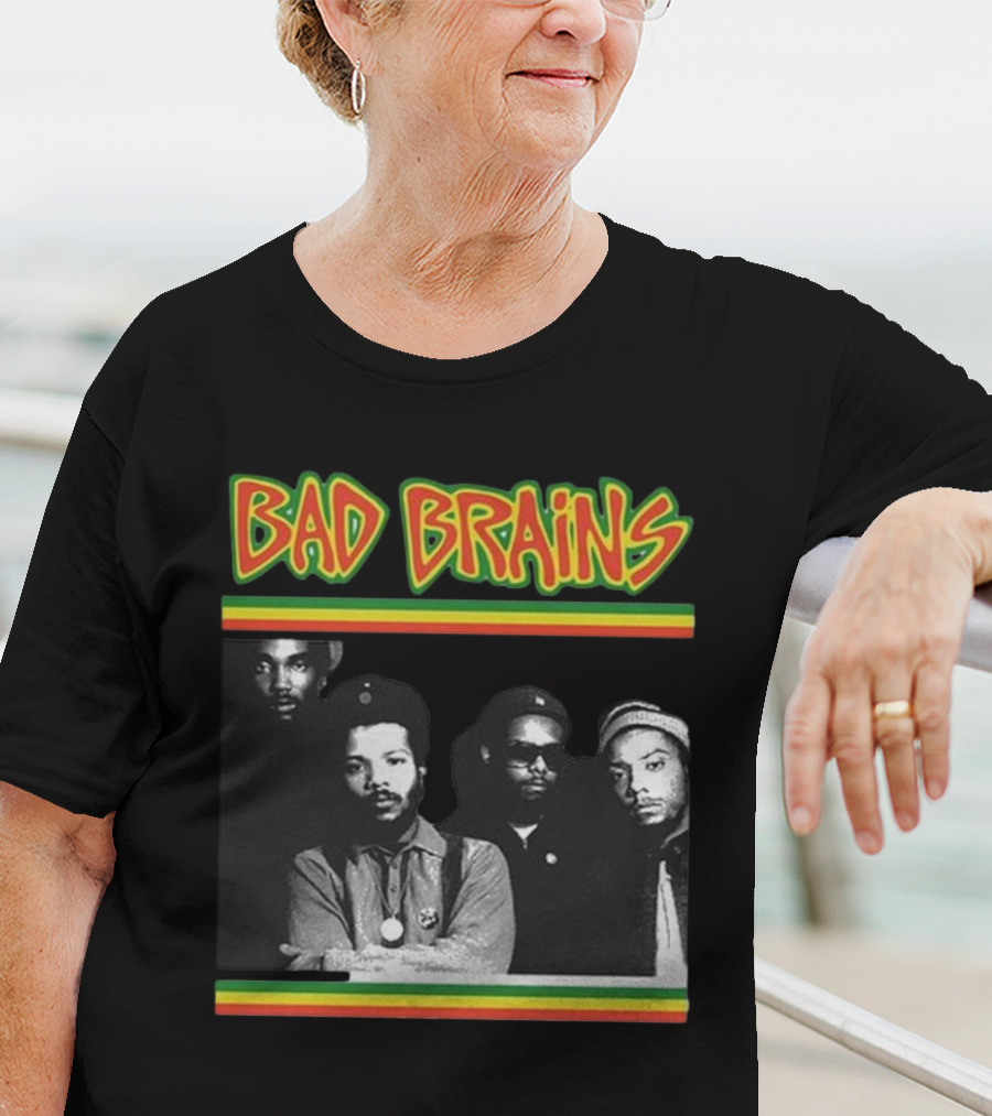 Bad Brains Reggae Punk Band Iconic Style Summer T-Shirt