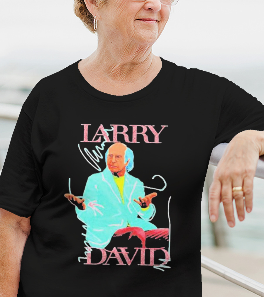 Larry David Pretty Good Retro Vibe Pastel T-Shirt