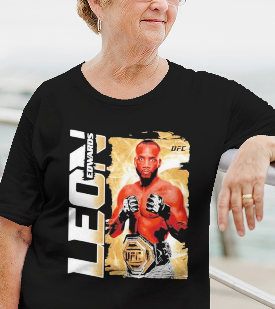 LEON EDWARDS UFC Champion Pose T-Shirt