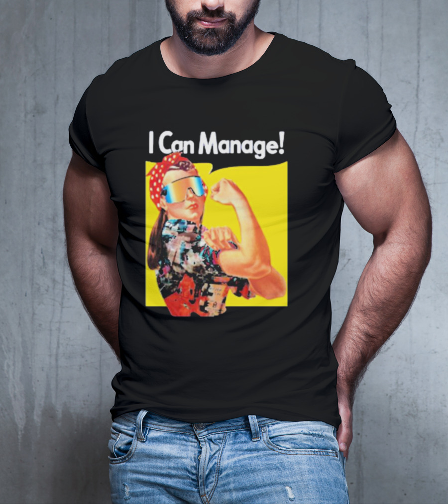 Local Dude Real Logan Ross I Can Manage Retro Iconic Concept T-Shirt