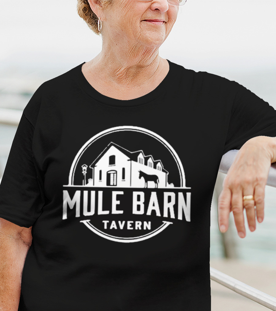 Mule Barn Tavern House And Mule T-Shirt