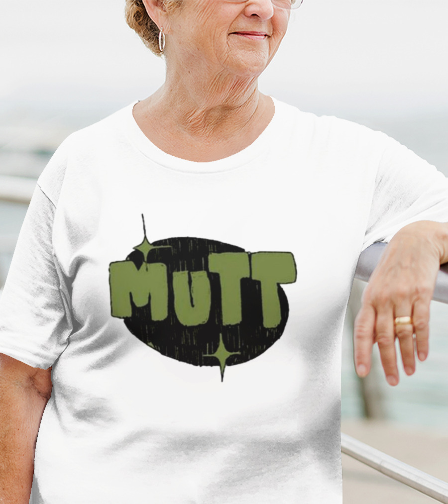 Mutt Bigsquidman Chunky Text Aesthetic T-Shirt