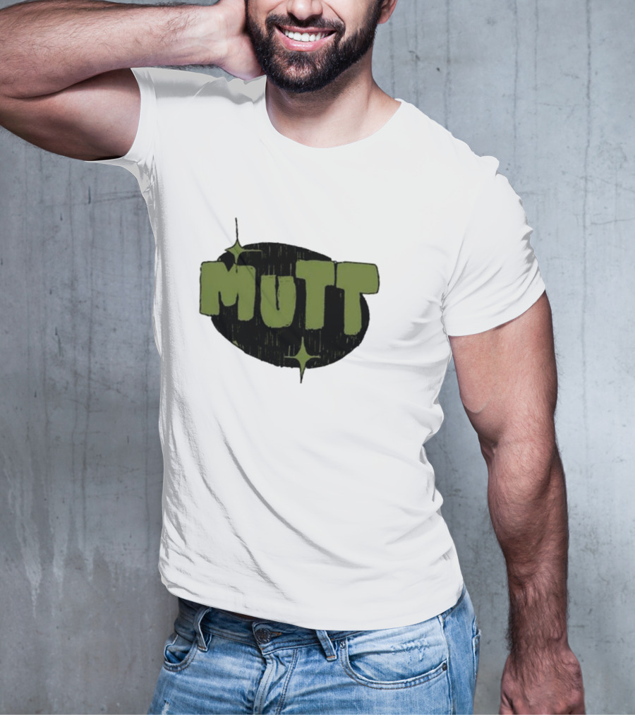 Mutt Bigsquidman Chunky Text Aesthetic T-Shirt