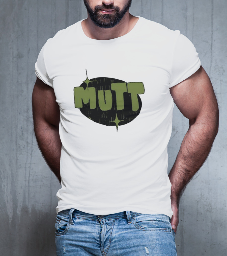 Mutt Bigsquidman Chunky Text Aesthetic T-Shirt