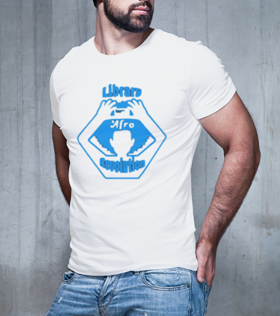Library Afro Revolution Mychal T-Shirt