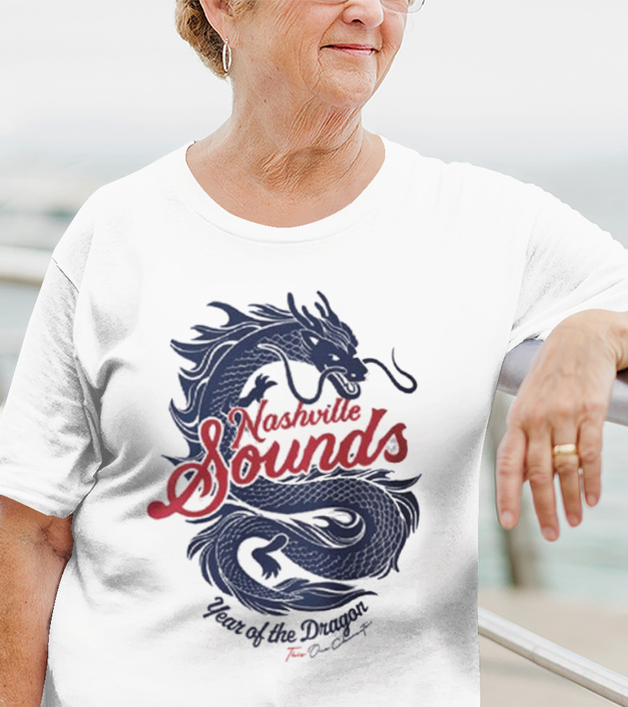 Nashville Sounds Year Of The Dragon Tom Bancroft T-Shirt
