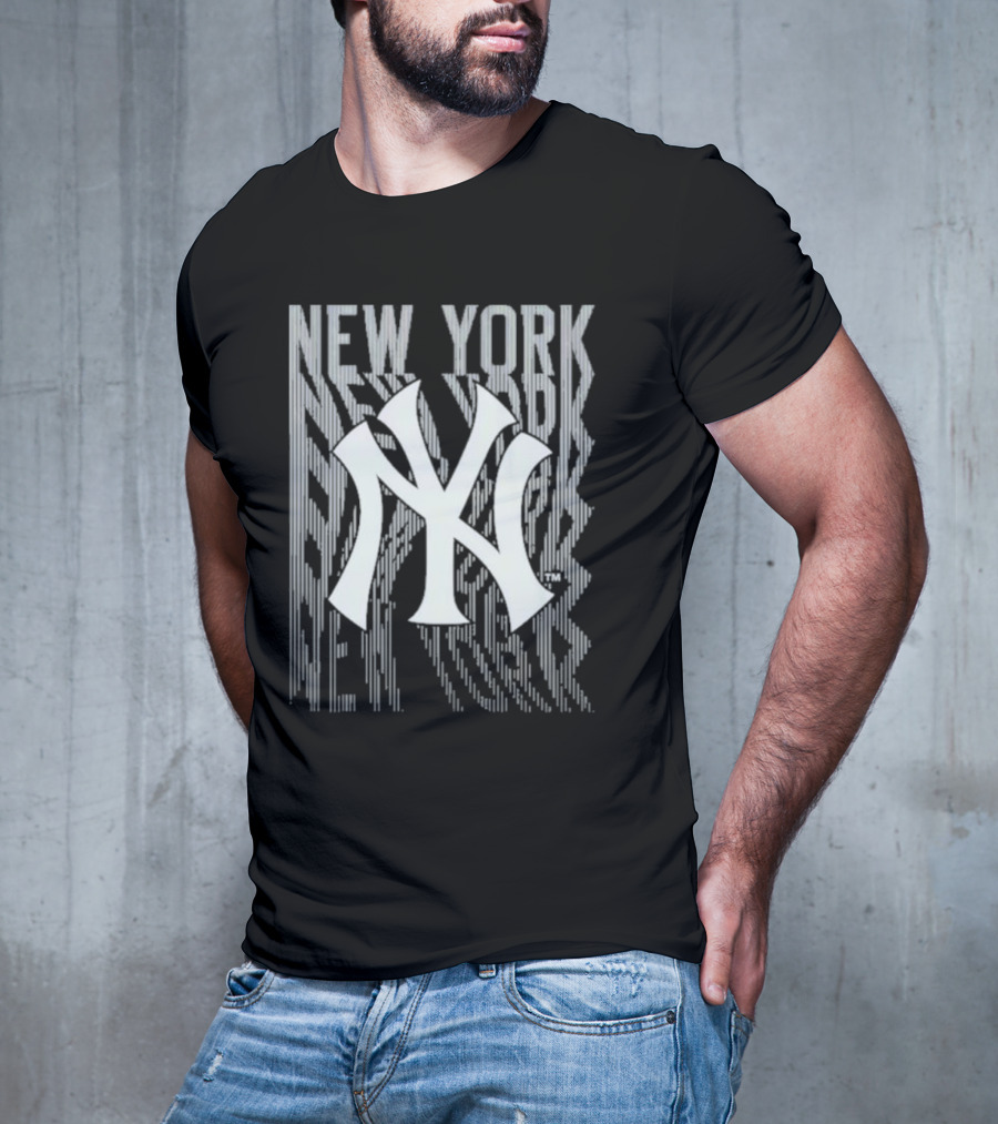 New York Yankees Youth Curveball Stripe T-Shirt