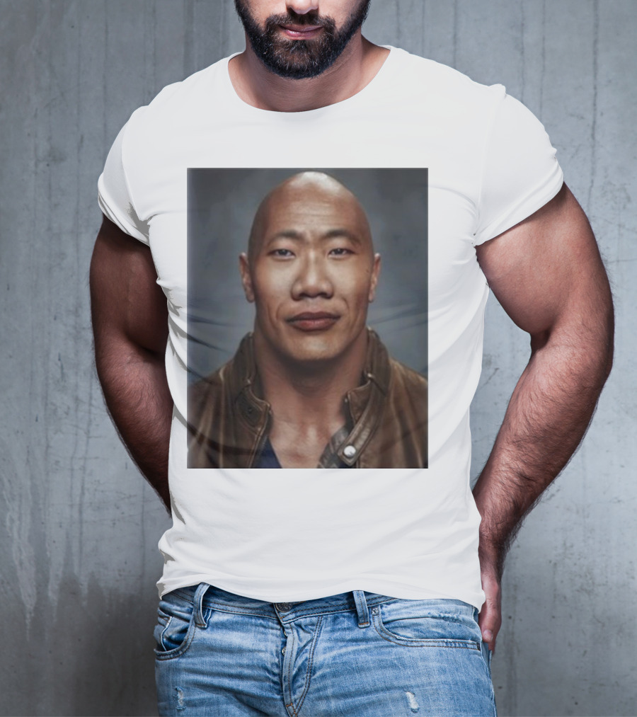 Dwayne The Wok Johnson Meme Face Mashup T-Shirt