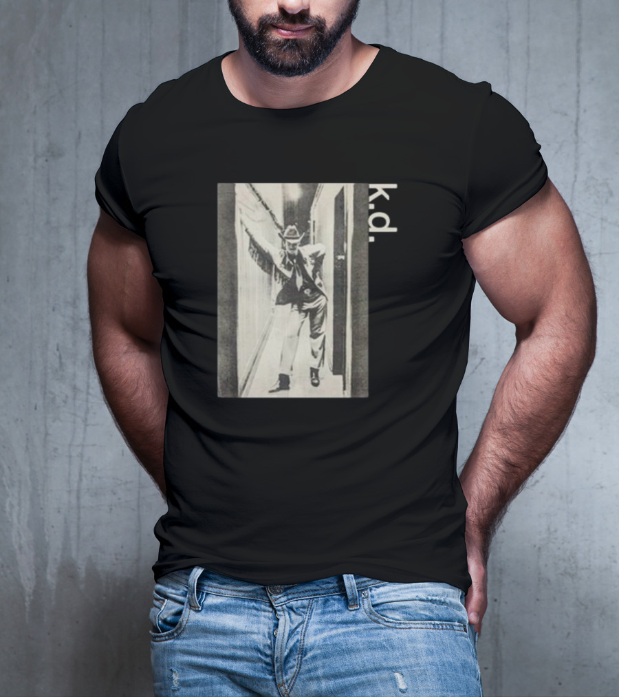 Kd Lang Country Nostalgic Vintage Cowboy Stance T-Shirt