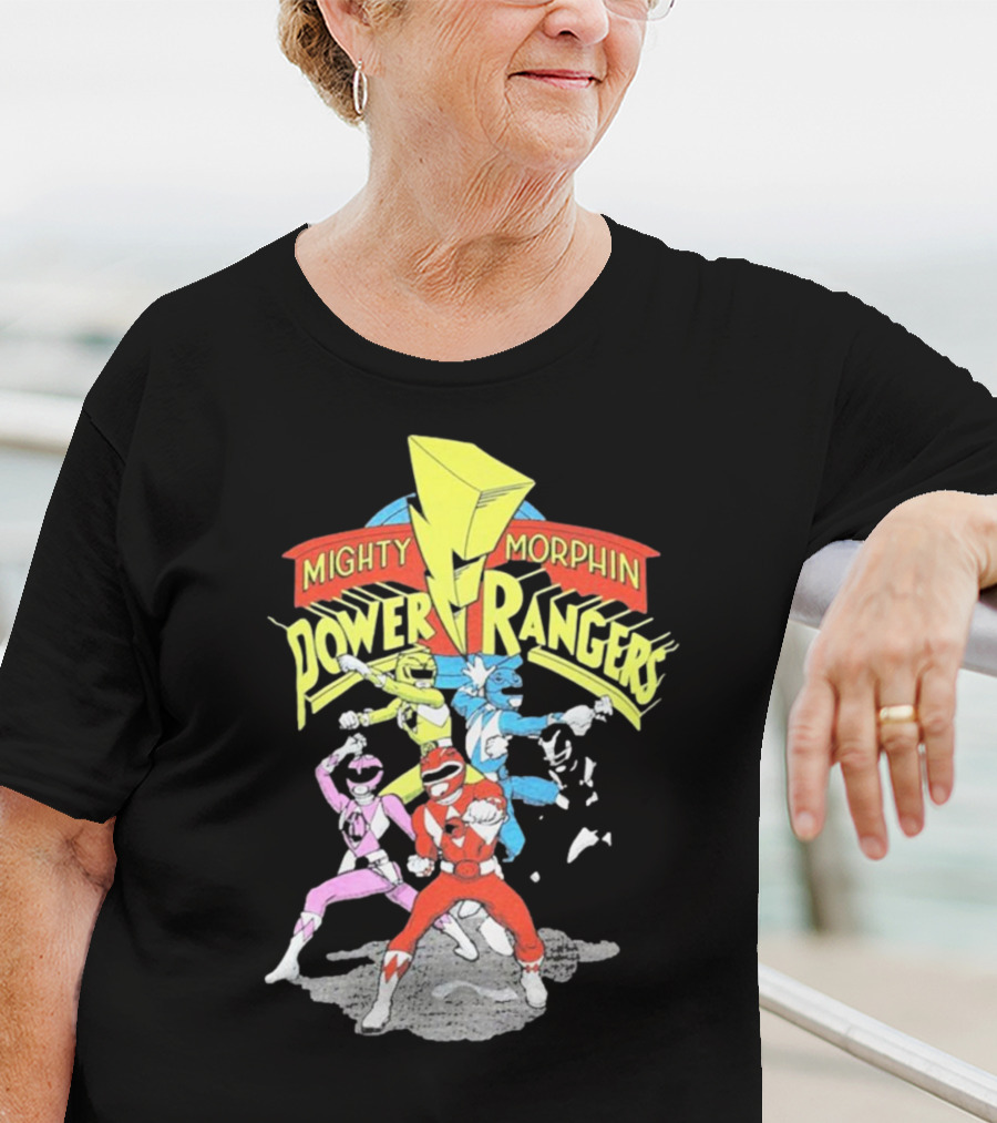 Mighty Morphin Power Rangers Classic Team T-Shirt