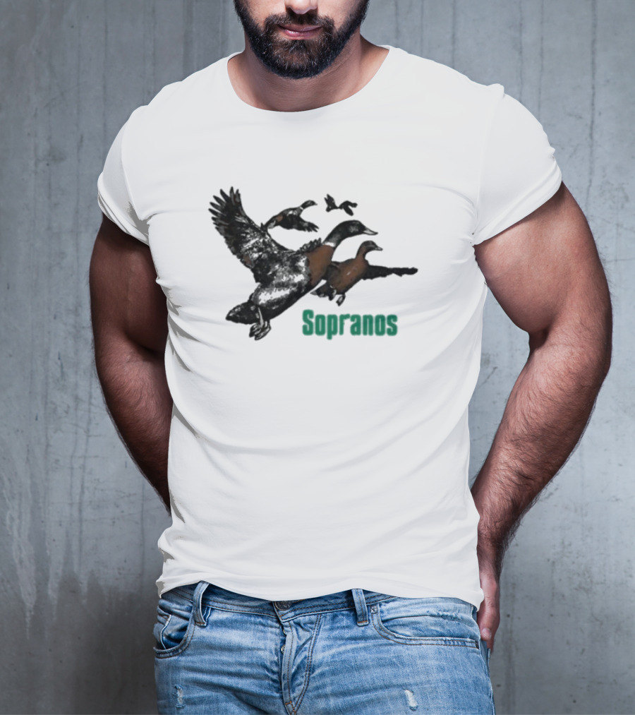 Sopranos Flying Duck Icons T-Shirt