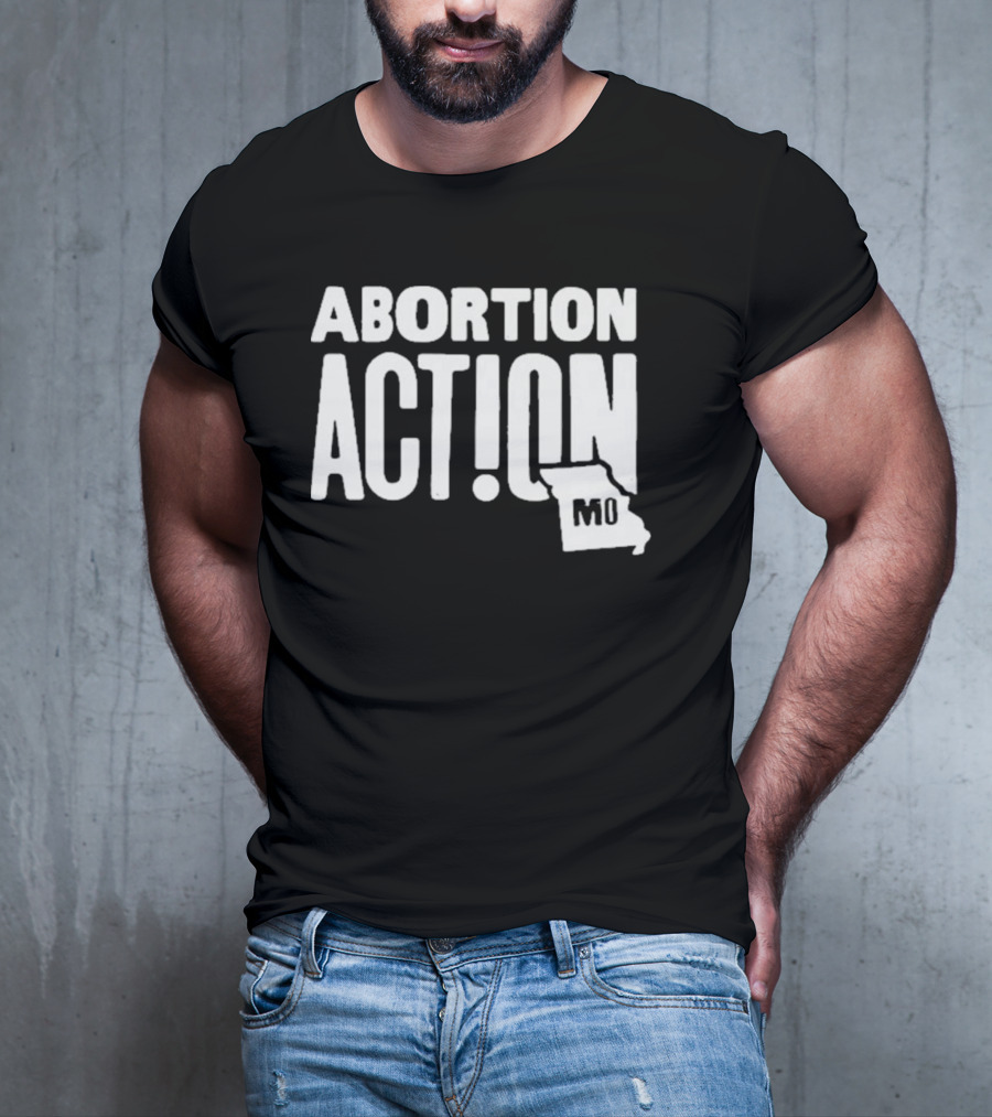 Missouri Abortion Action MO Icon Bold Protest T-Shirt