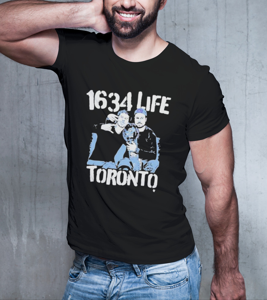 1634 Life Toronto Mitchell Marner And Auston Matthews T-Shirt