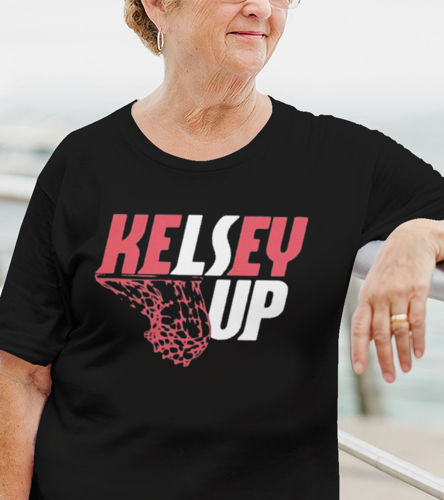 Kelsey Up Basketball Net T-Shirt
