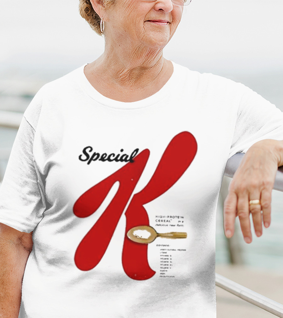 Special K High Protein Cereal Ketapoloclub Spoon T-Shirt