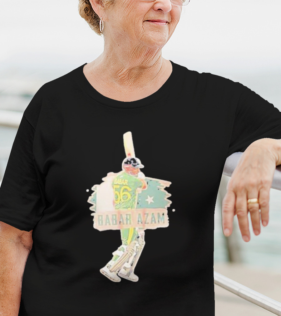 Babar Azam 56 Star Pakistan Cricket T-Shirt