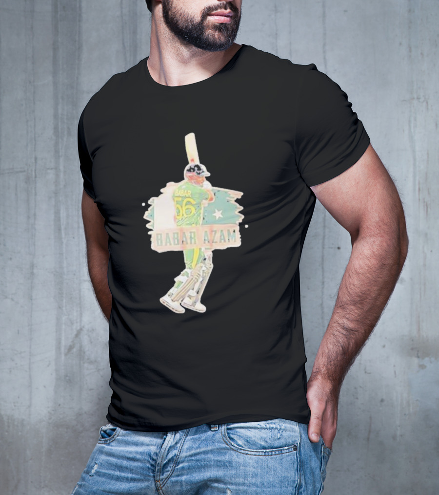 Babar Azam 56 Star Pakistan Cricket T-Shirt