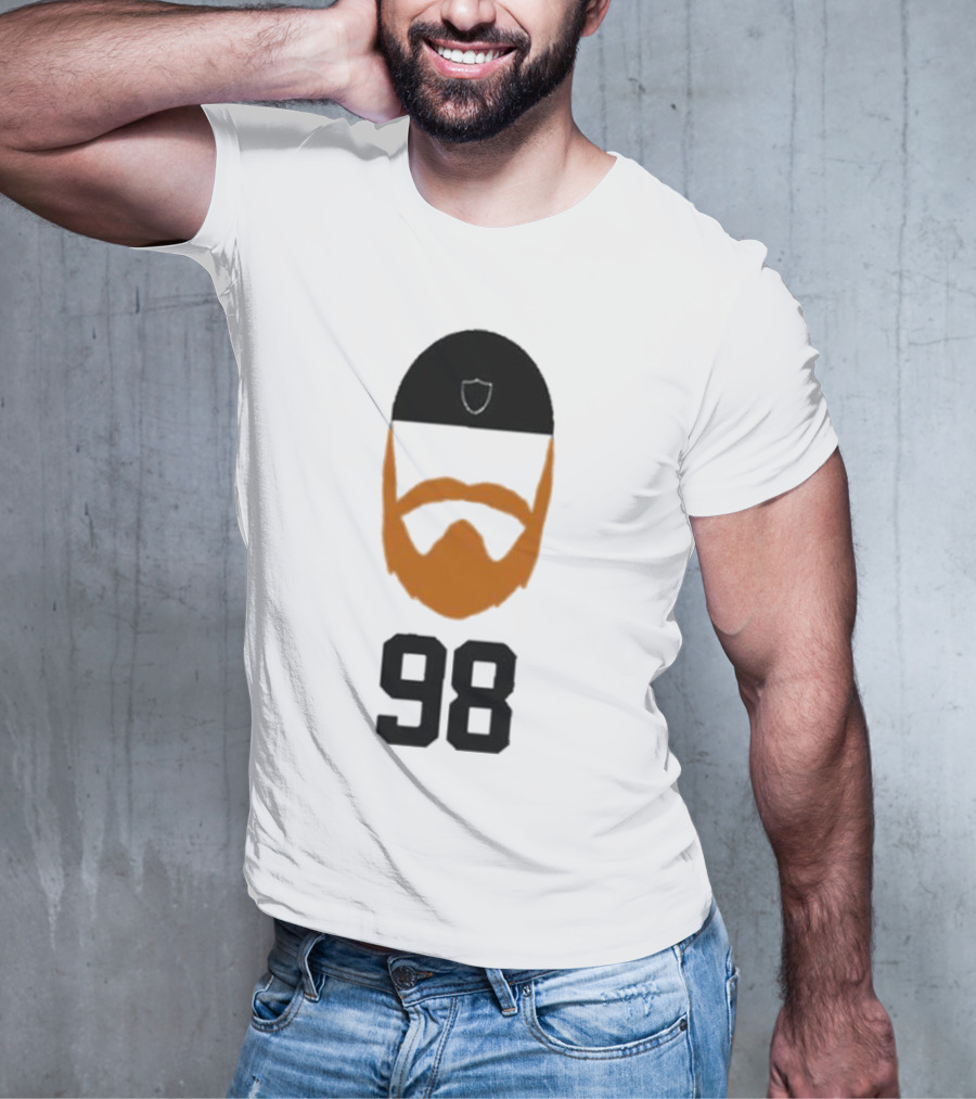 Klever Madd Maxx 98 Beard Orange Shield T-Shirt