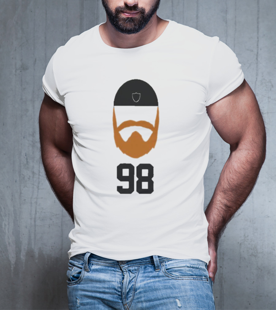 Klever Madd Maxx 98 Beard Orange Shield T-Shirt