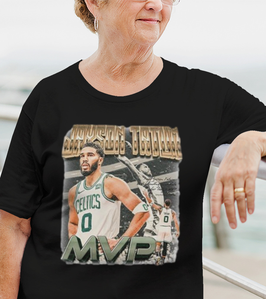 Kristaps Porzingis Jayson Tatum Celtics MVP T-Shirt