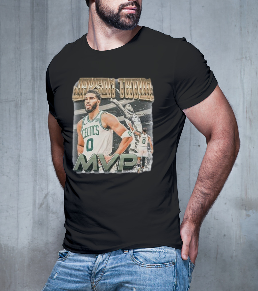 Kristaps Porzingis Jayson Tatum Celtics MVP T-Shirt