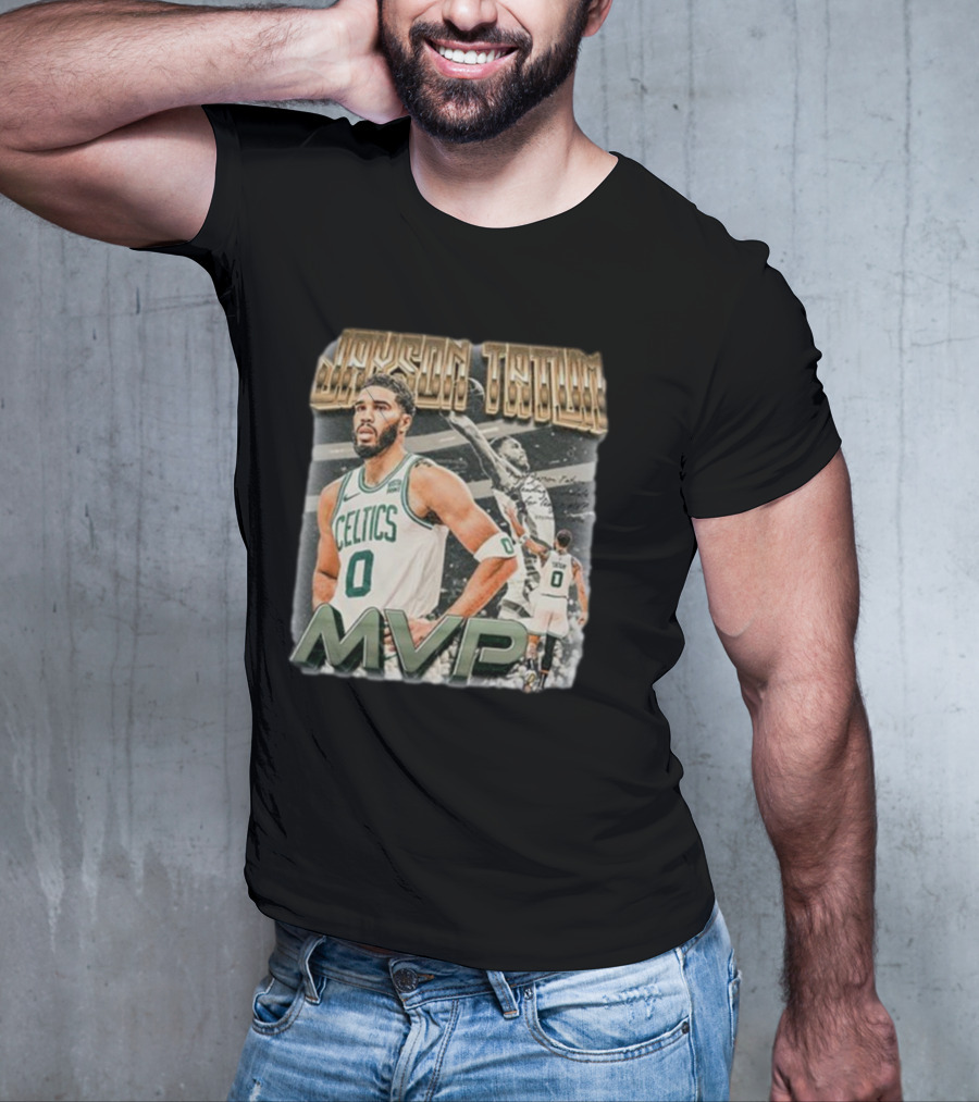 Kristaps Porzingis Jayson Tatum Celtics MVP T-Shirt