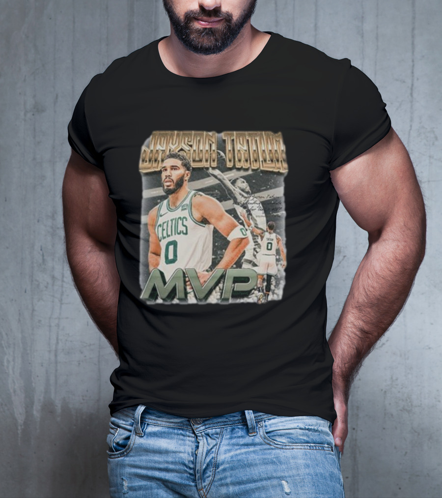 Kristaps Porzingis Jayson Tatum Celtics MVP T-Shirt