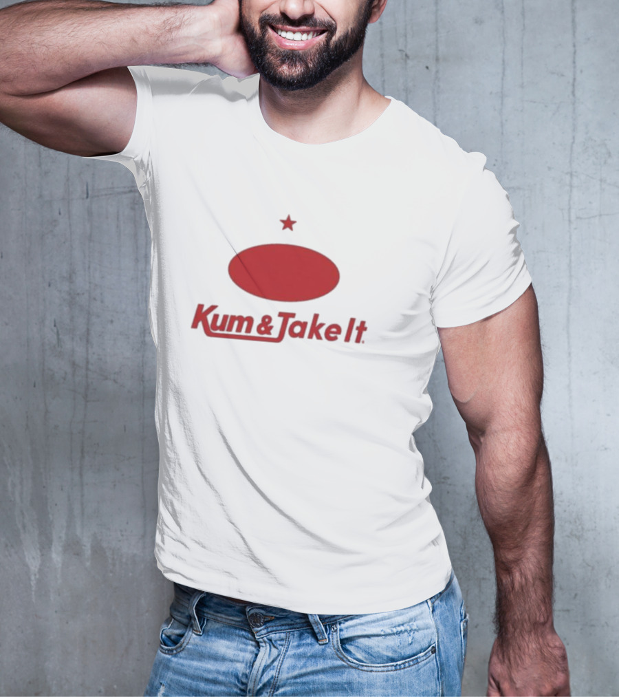 Kum And Take It Red Oval Star T-Shirt