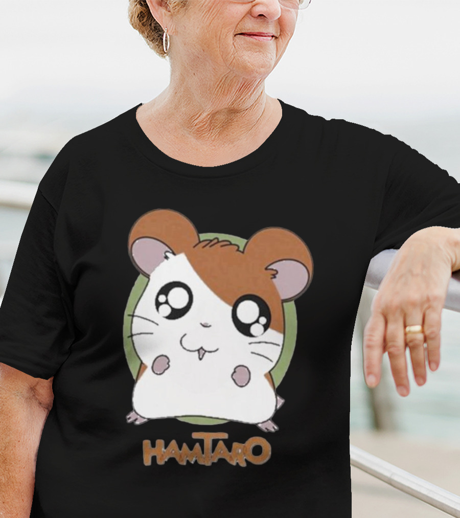 Mamono World Hamtaro Goataro Cute Hamster Friend T-Shirt