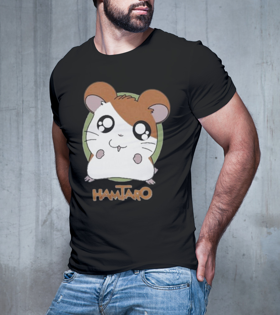 Mamono World Hamtaro Goataro Cute Hamster Friend T-Shirt