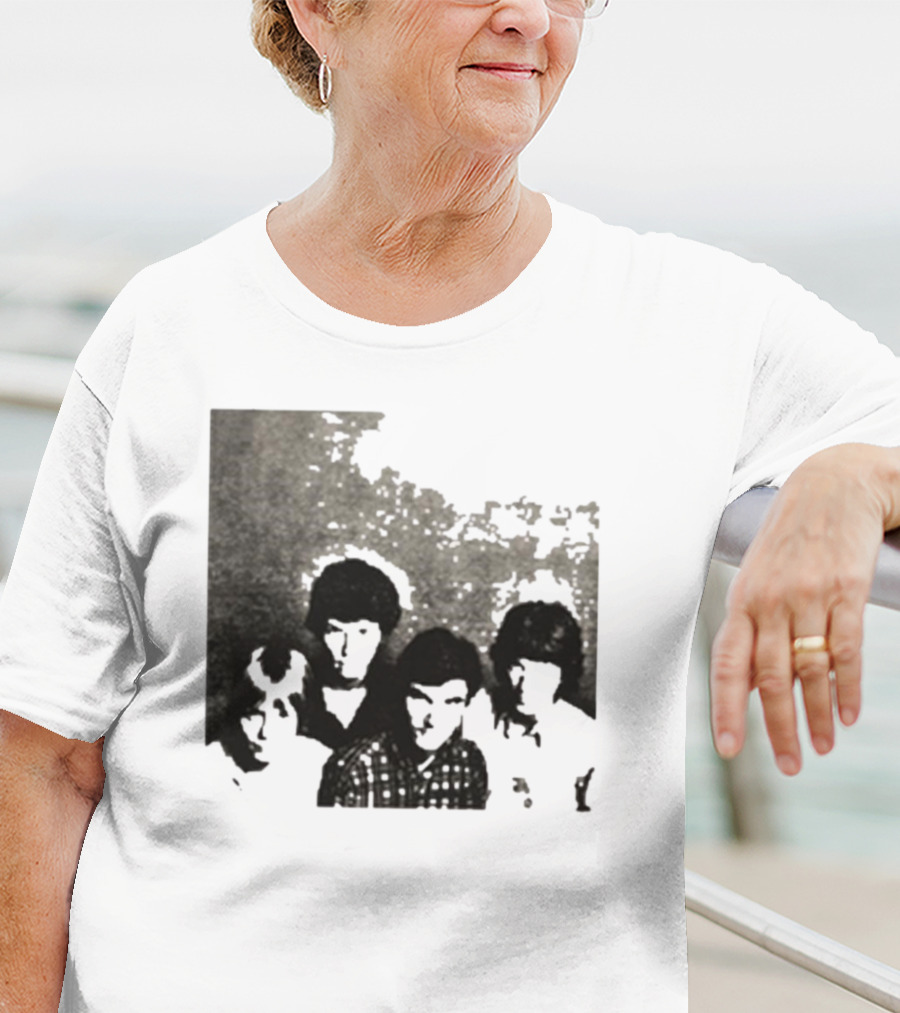 Talking Heads 77 Photo Album Cover Image T-Shirt