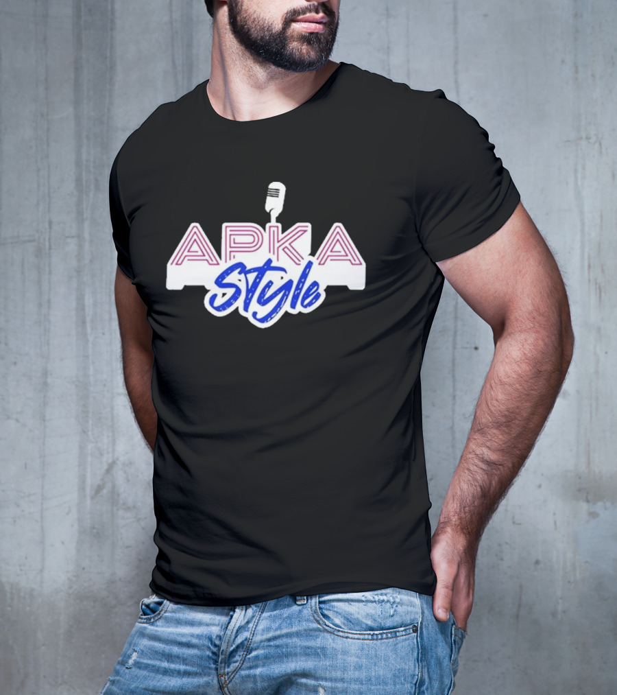 Apka Style Microphone Angaar Round T-Shirt