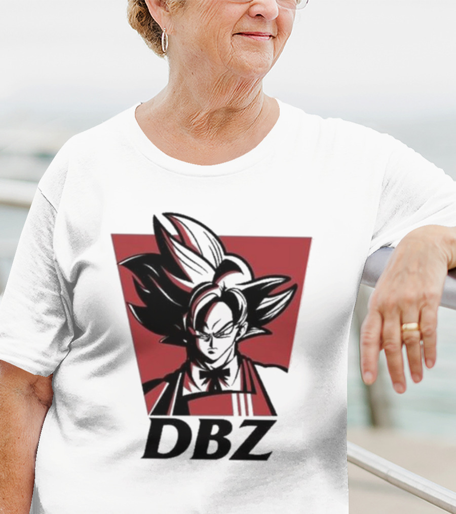 DBZ Kakarot Fried Chicken KFC Fusion T-Shirt