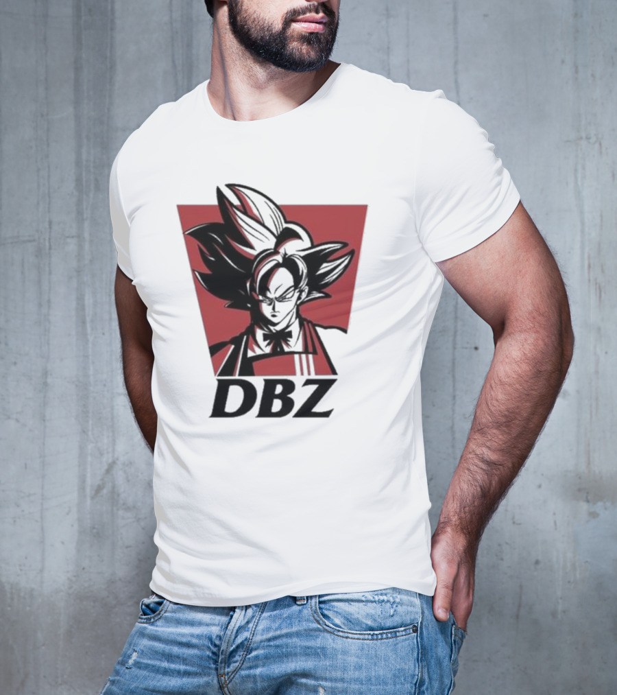 DBZ Kakarot Fried Chicken KFC Fusion T-Shirt