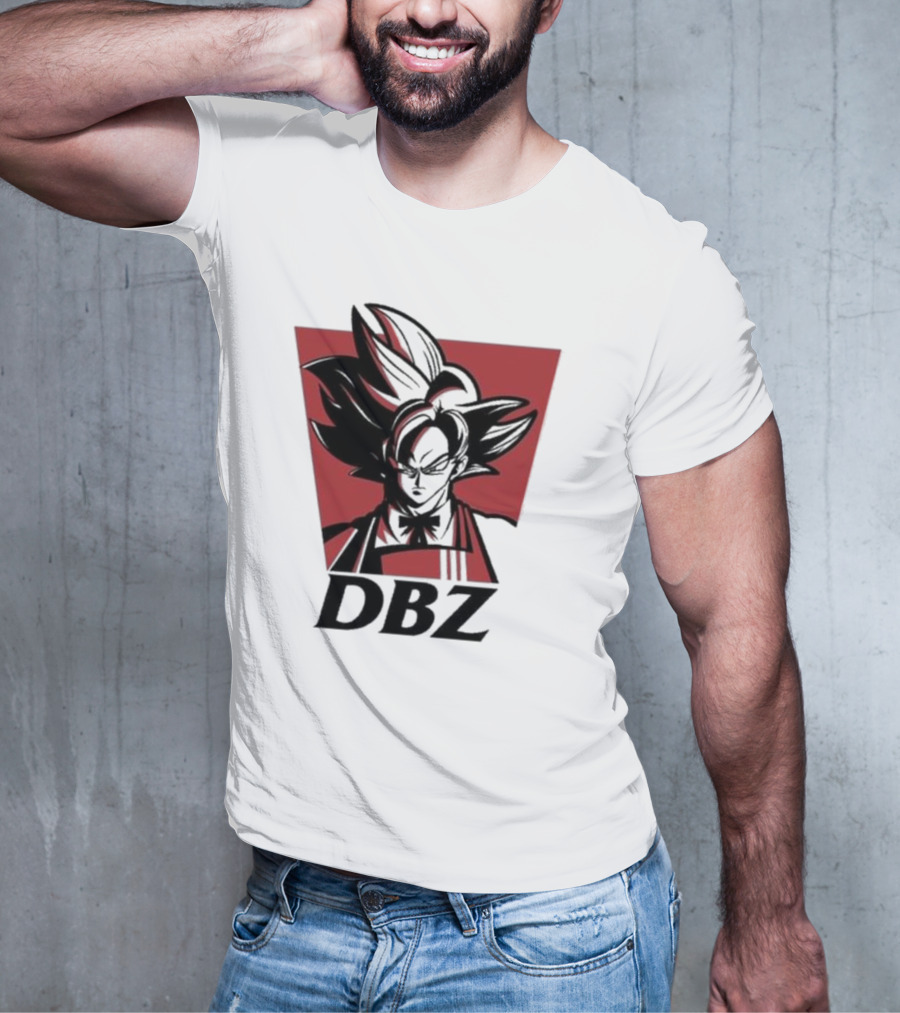DBZ Kakarot Fried Chicken KFC Fusion T-Shirt