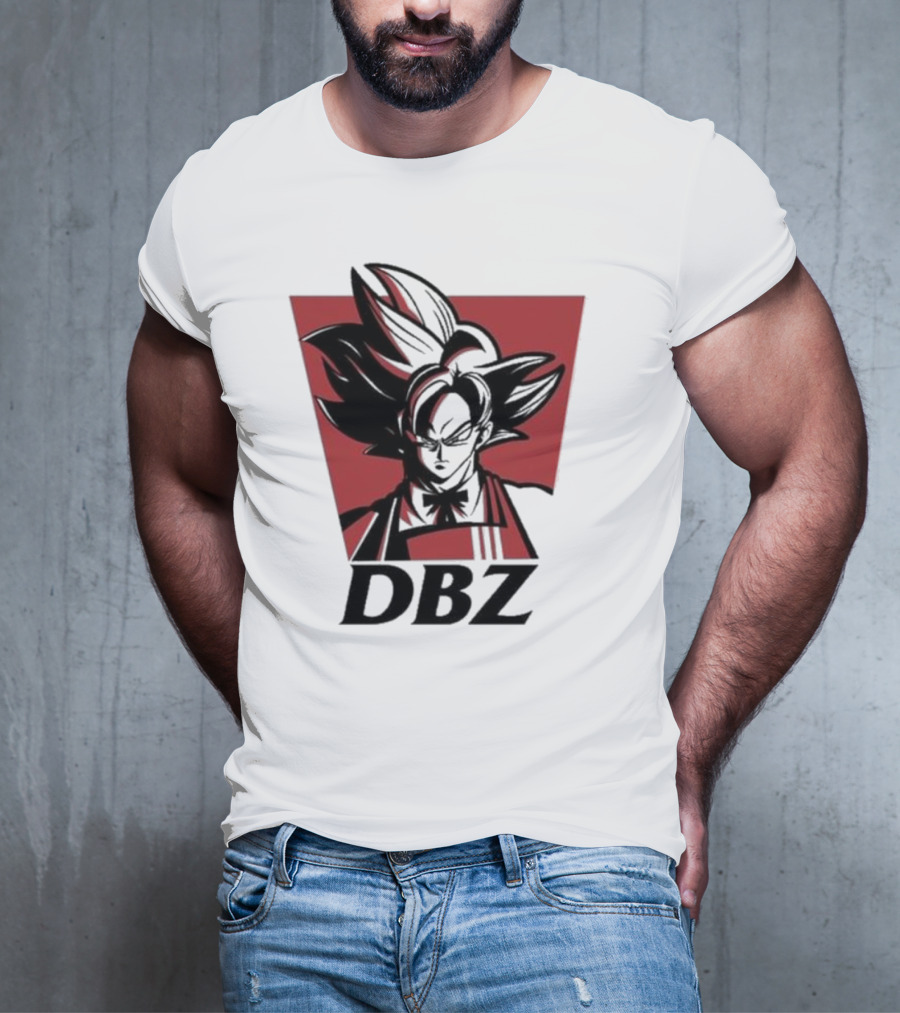 DBZ Kakarot Fried Chicken KFC Fusion T-Shirt
