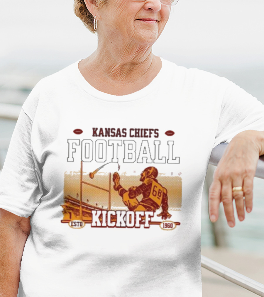 Kansas Chiefs Football Kickoff Vintage T-Shirt