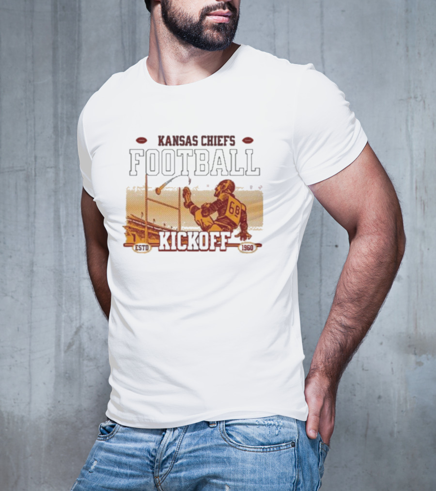 Kansas Chiefs Football Kickoff Vintage T-Shirt