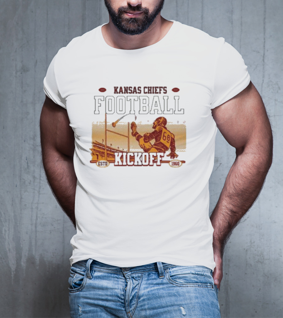 Kansas Chiefs Football Kickoff Vintage T-Shirt