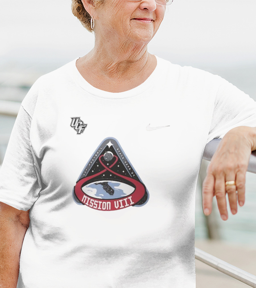 UCF Knights Space Game UCF Football Mission VIII T-Shirt
