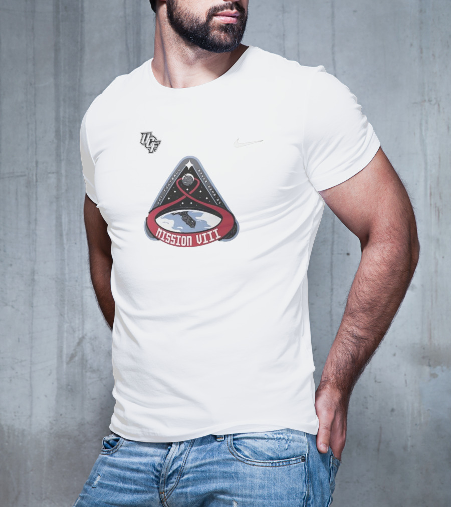 UCF Knights Space Game UCF Football Mission VIII T-Shirt