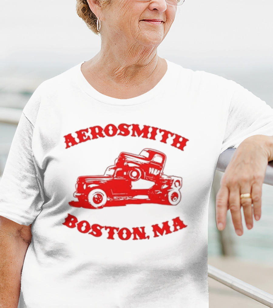 Aerosmith Boston MA Pump T-Shirt