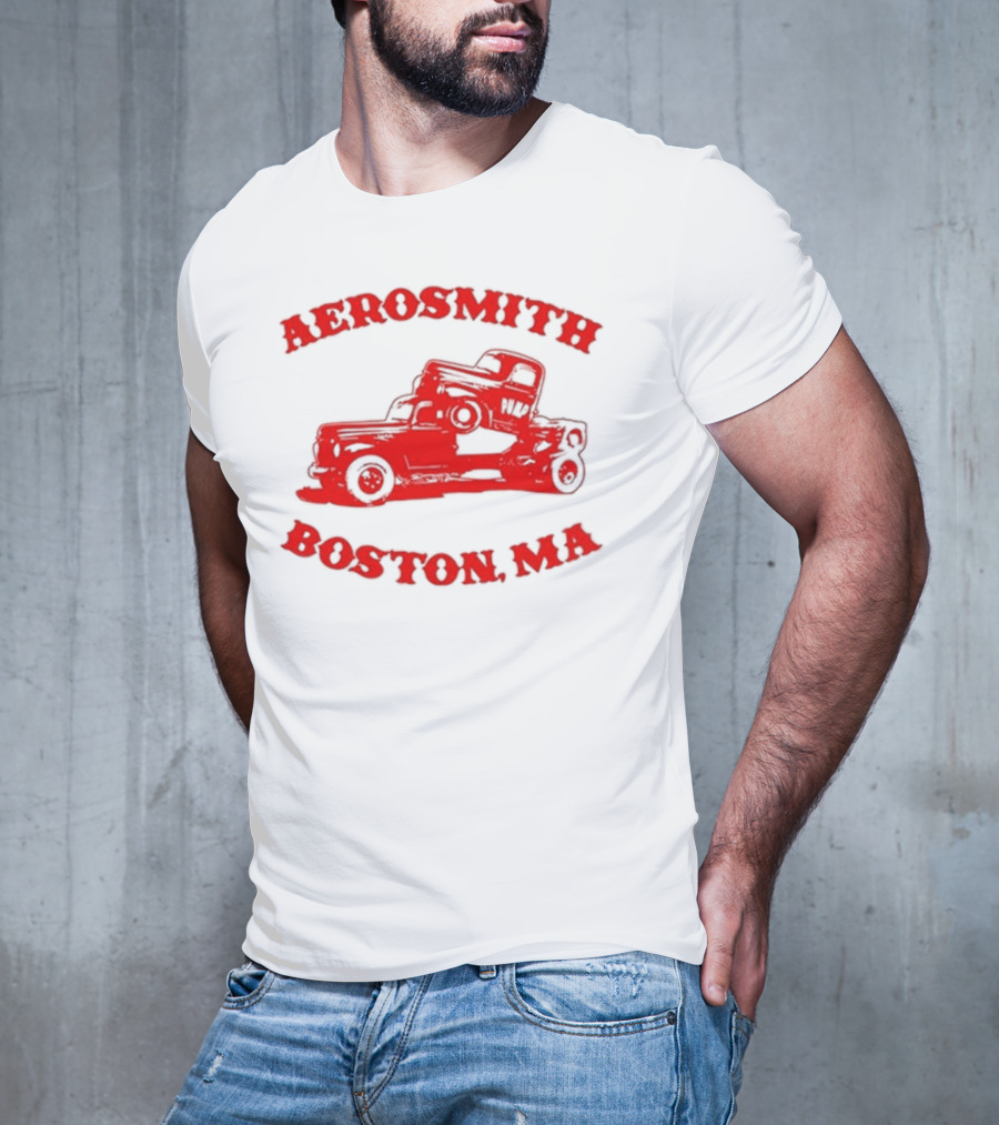 Aerosmith Boston MA Pump T-Shirt