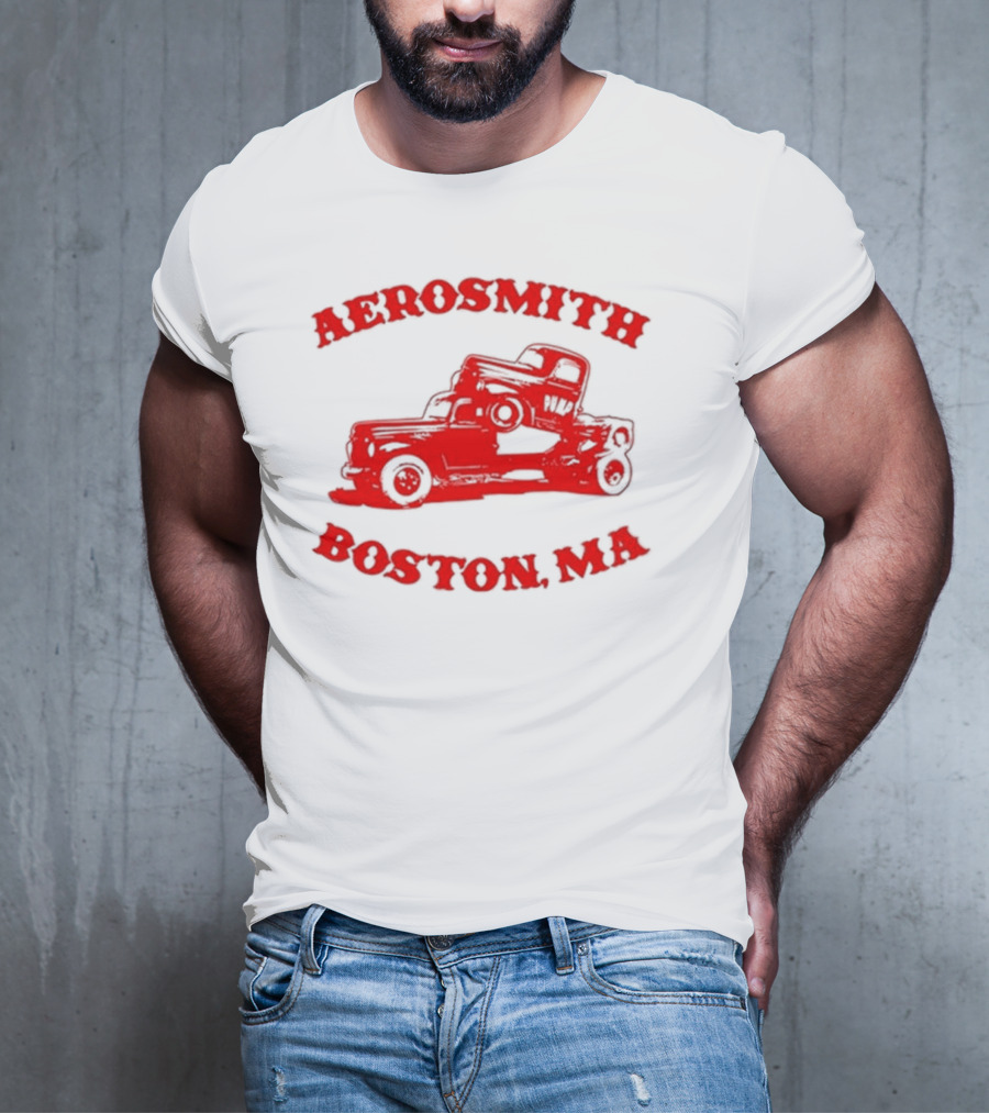 Aerosmith Boston MA Pump T-Shirt