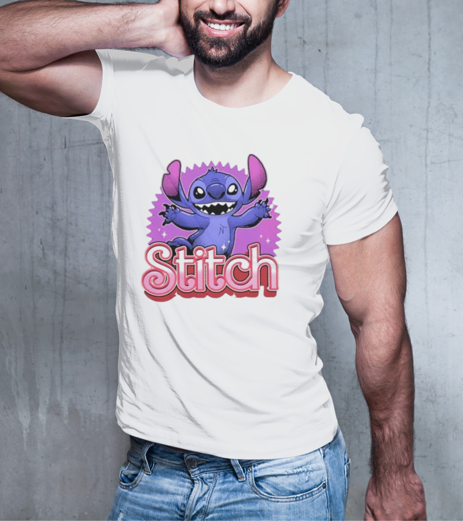 Stitch Alien Experiment 22 Fun Purple T-Shirt