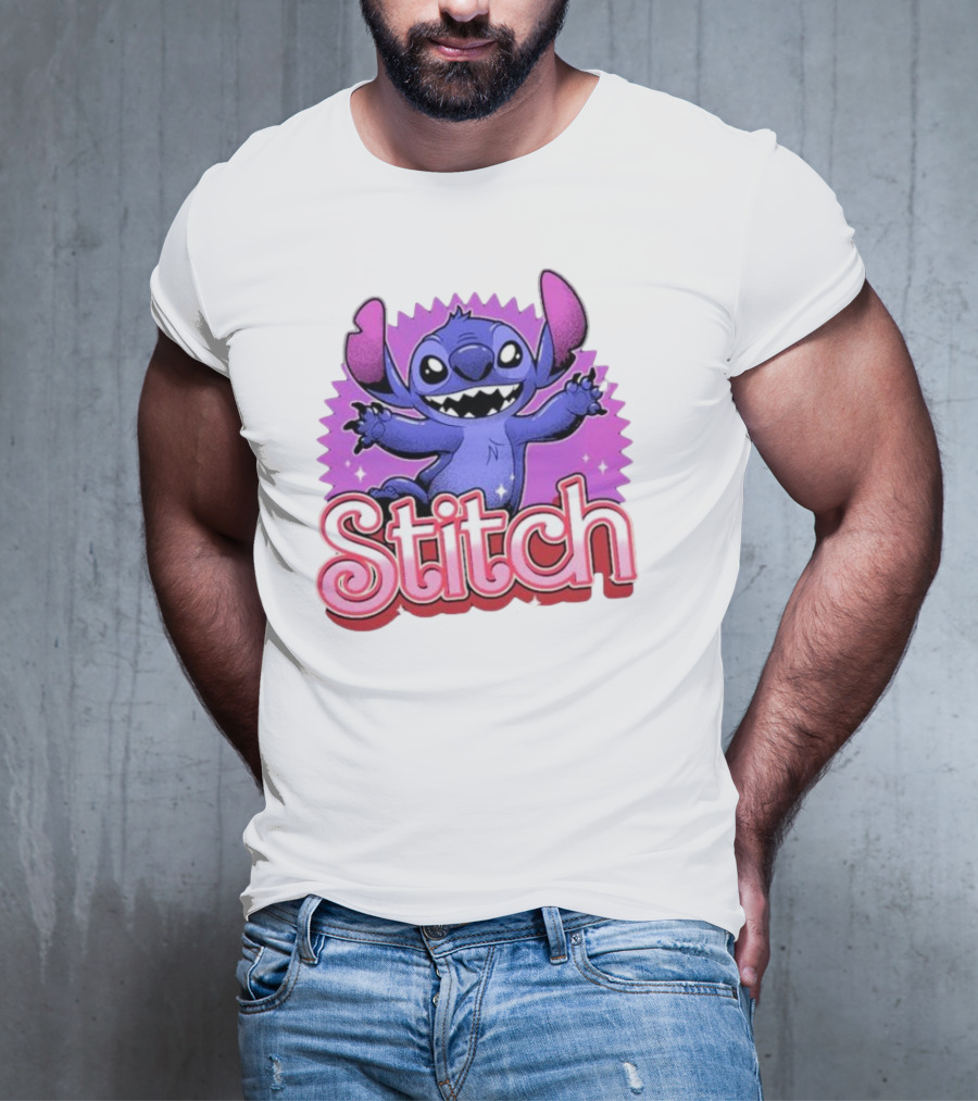 Stitch Alien Experiment 22 Fun Purple T-Shirt